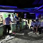 ‎Sambangi Titik Keramaian, Personel Polsek Palakka Imbau Masyarakat Jaga Kamtibmas
