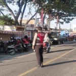 Tingkatkan Pelayanan Masyarakat Melalui Pengamanan Lalu Lintas di Pasar Pompanua