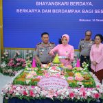 Kapolda Sulsel Ajak Bhayangkari Perkuat Kepedulian dan Solidaritas melalui Semangat EWAKO pada peringatan HKGB ke-74